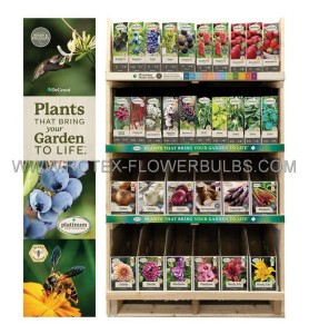 Sales Aids & Accessoires: Re-Usable & Pre-Assembled Wooden Display Rack - 4 Shelves, 2 Side Panels & 3 Rack Strips - DGZR4SHA (1 pc.)